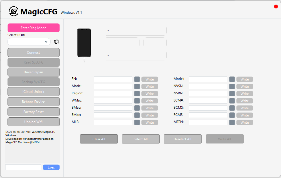 Magiccfg tool Magiccfg tool