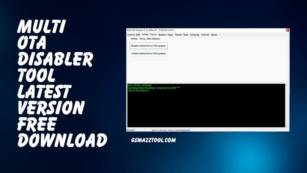 Multi ota disabler tool free download