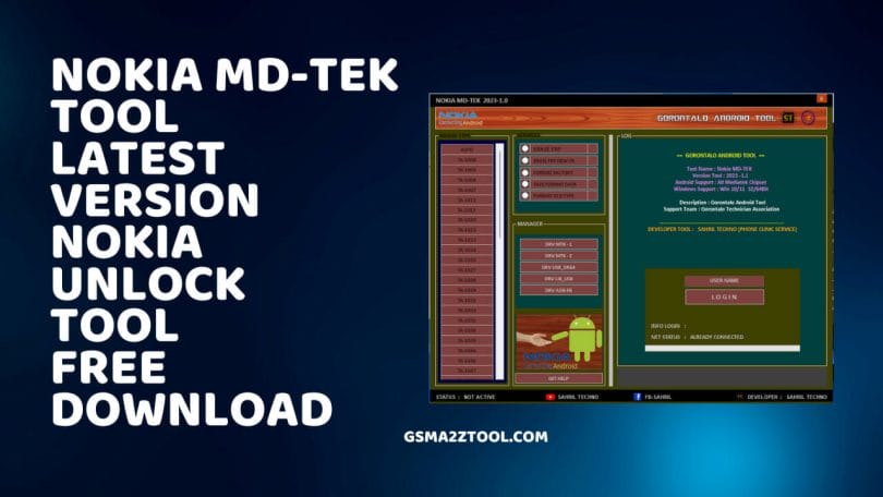 NOKIA MD-TEK Tool Latest Version Free Download