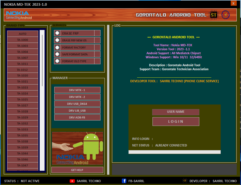 Nokia md-tek tool Nokia md-tek tool