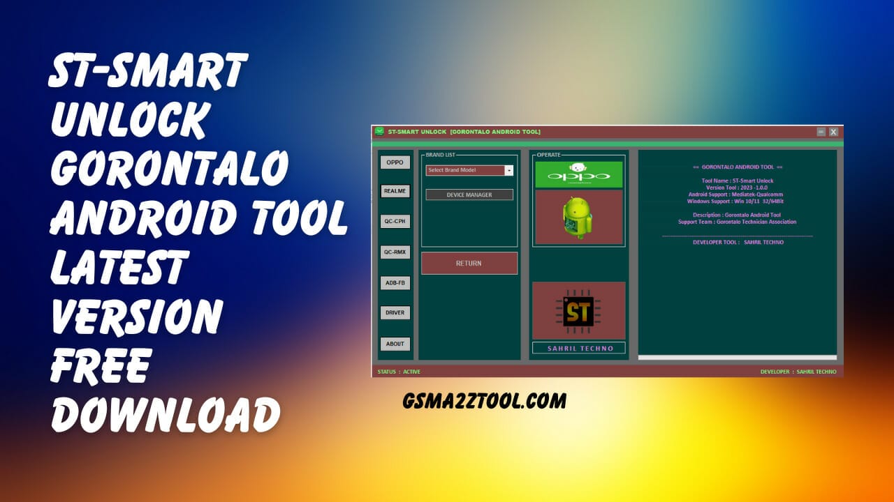 St smart unlock tool 2023-2. 0. 0 latest version free download