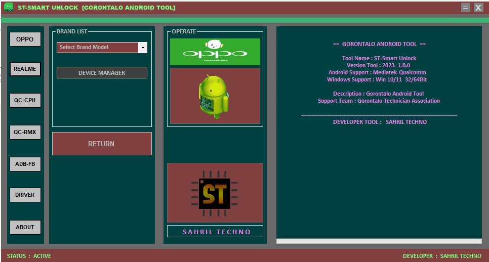 St-smart unlock gorontalo android tool St-smart unlock gorontalo android tool