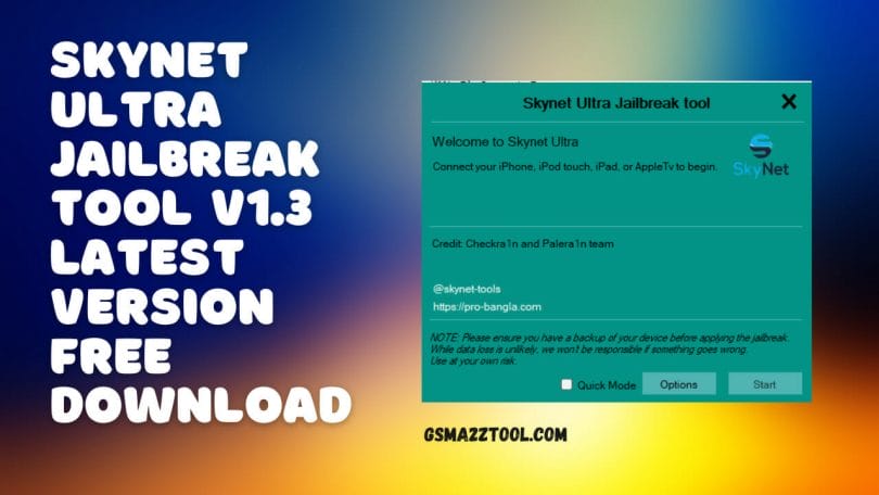 SkyNet Ultra Jailbreak Tool v1.3 Free Download