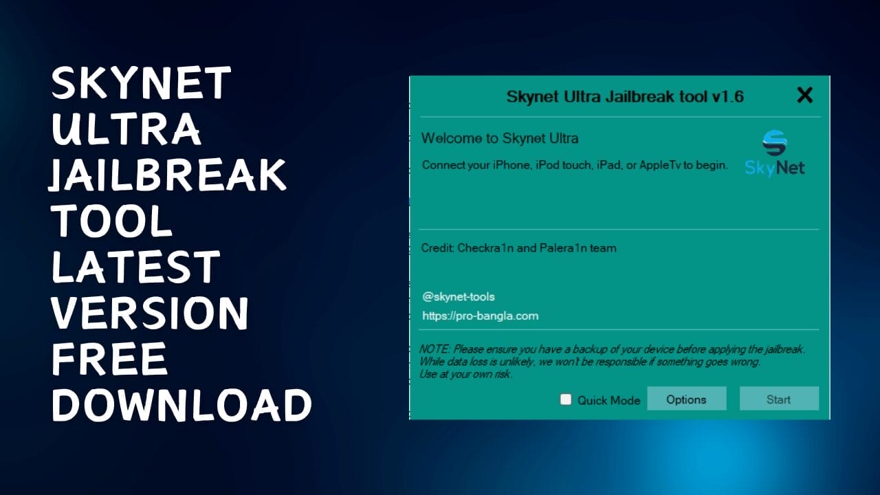 Skynet ultra jailbreak tool v1. 6 free download