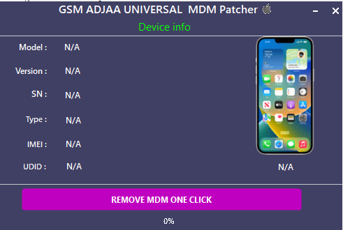 GSM ADJAA Universal MDM Patcher