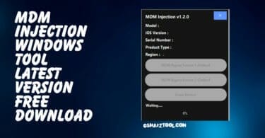 Mdm injection tool v1. 2. 0 windows free download