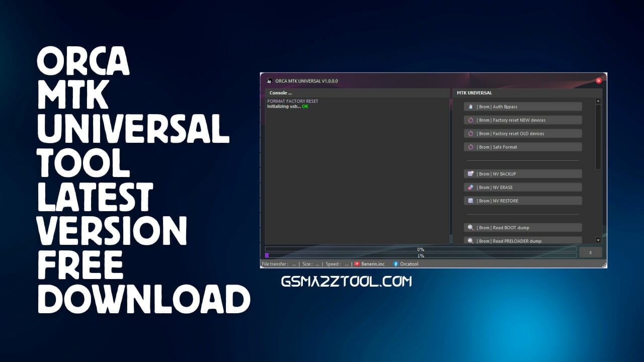Orca mtk universal tool v1. 0. 0. 0 free download Orca mtk universal tool v1. 0. 0. 0 free download