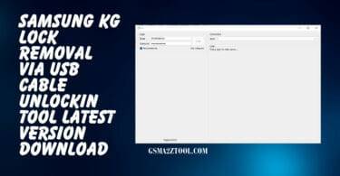 Samsung kg lock removal via usb cable unlockin tool download