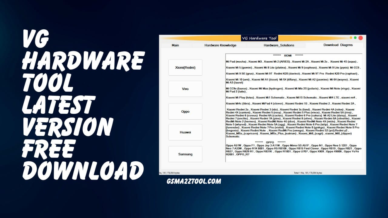 Vg hardware tool latest version free download