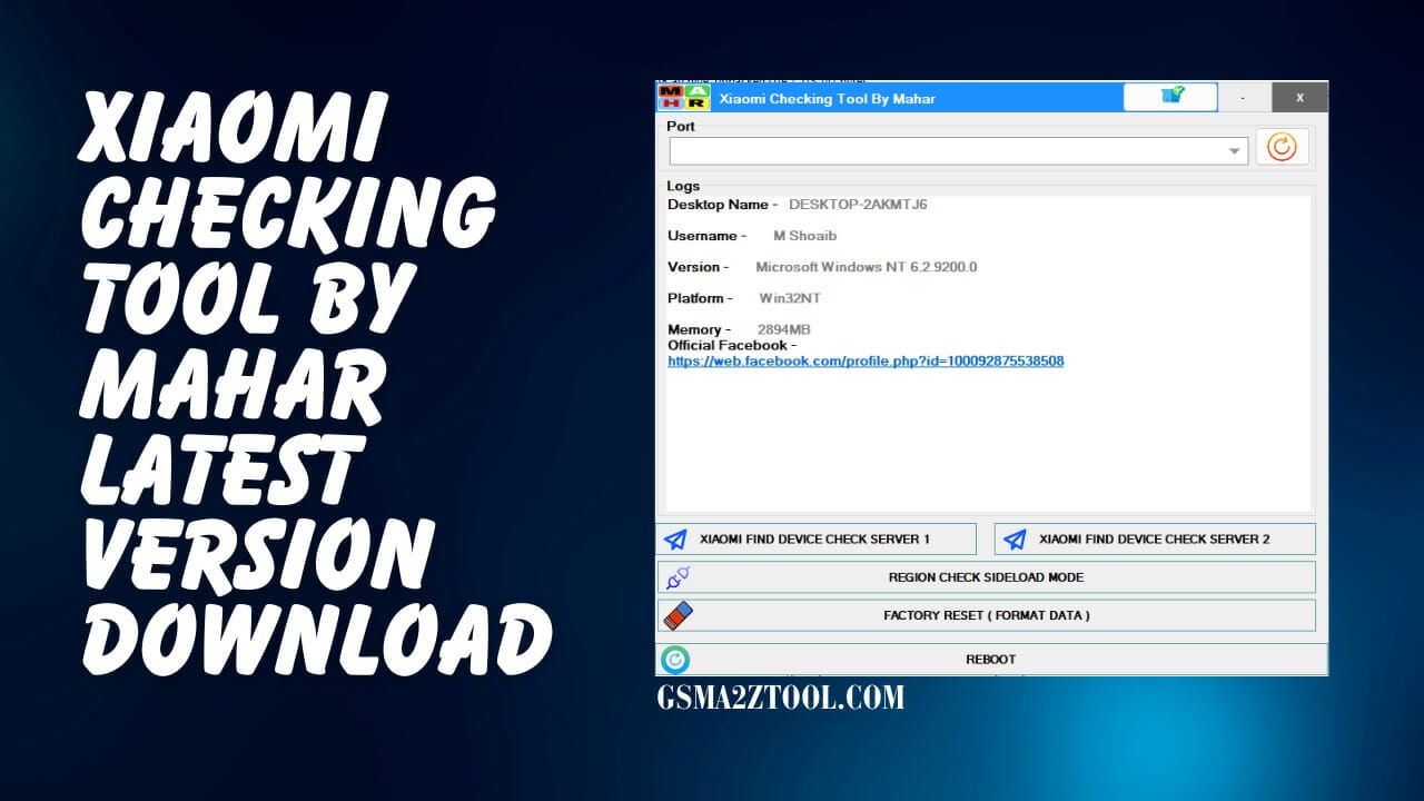 Xiaomi Checking Tool By Mahar Latest Free Download