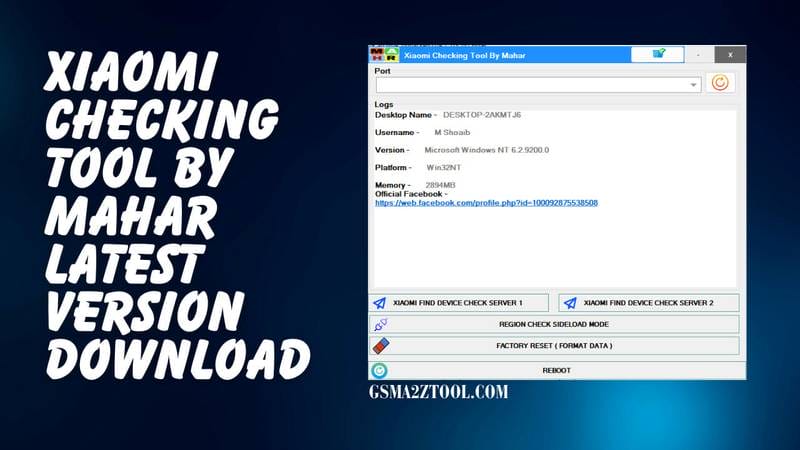Xiaomi checking tool by mahar latest free download Xiaomi checking tool by mahar latest free download