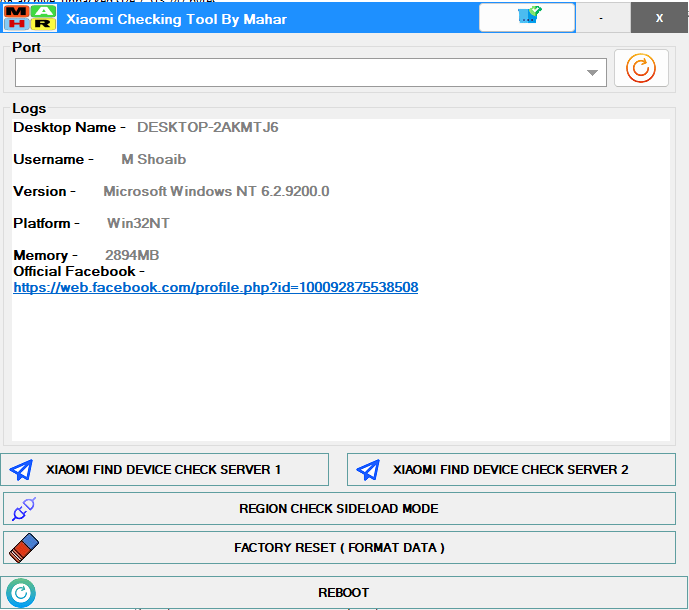 Xiaomi checking tool by mahar Xiaomi checking tool by mahar