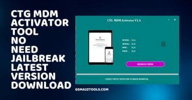 CTG MDM Activator Tool V1.4 MDM Bypass Latest Windows Tool