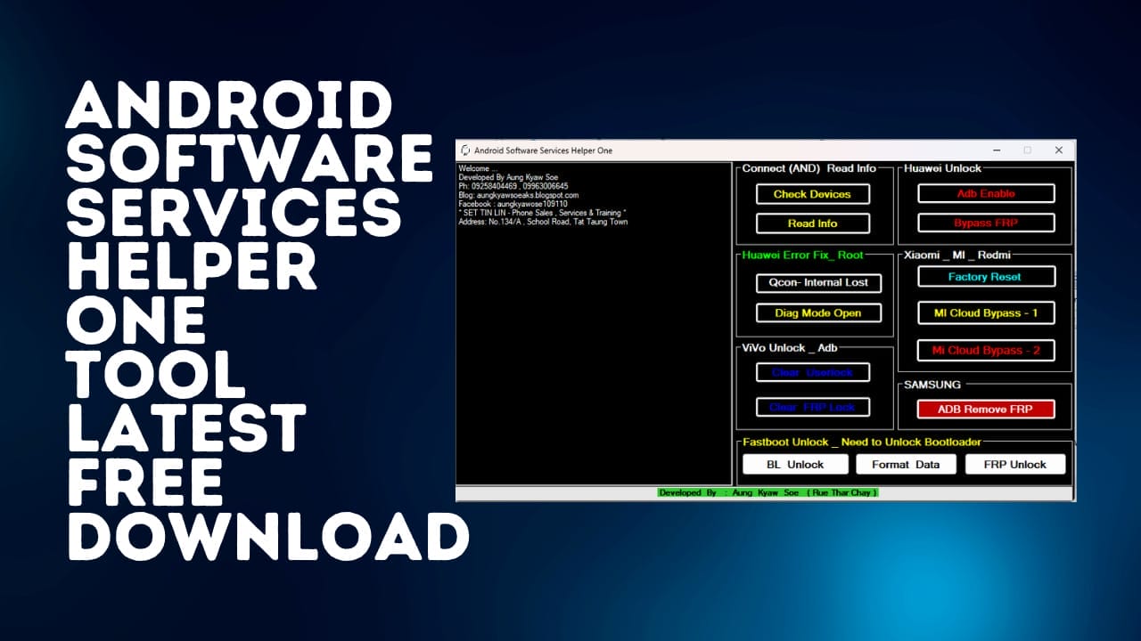 Android software services helper one tool free download