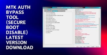 Mtk auth bypass tool v122 (secure boot disable) latest version download