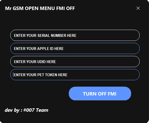 Mr gsm open menu fmi off tool Mr gsm open menu fmi off tool