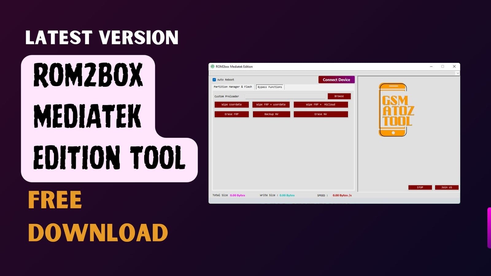 Rom2box mediatek edition tool