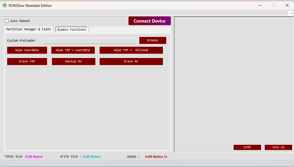 Rom2box mediatek tool