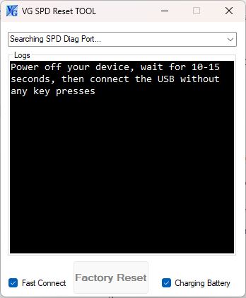 Vg spd reset tool Vg spd reset tool