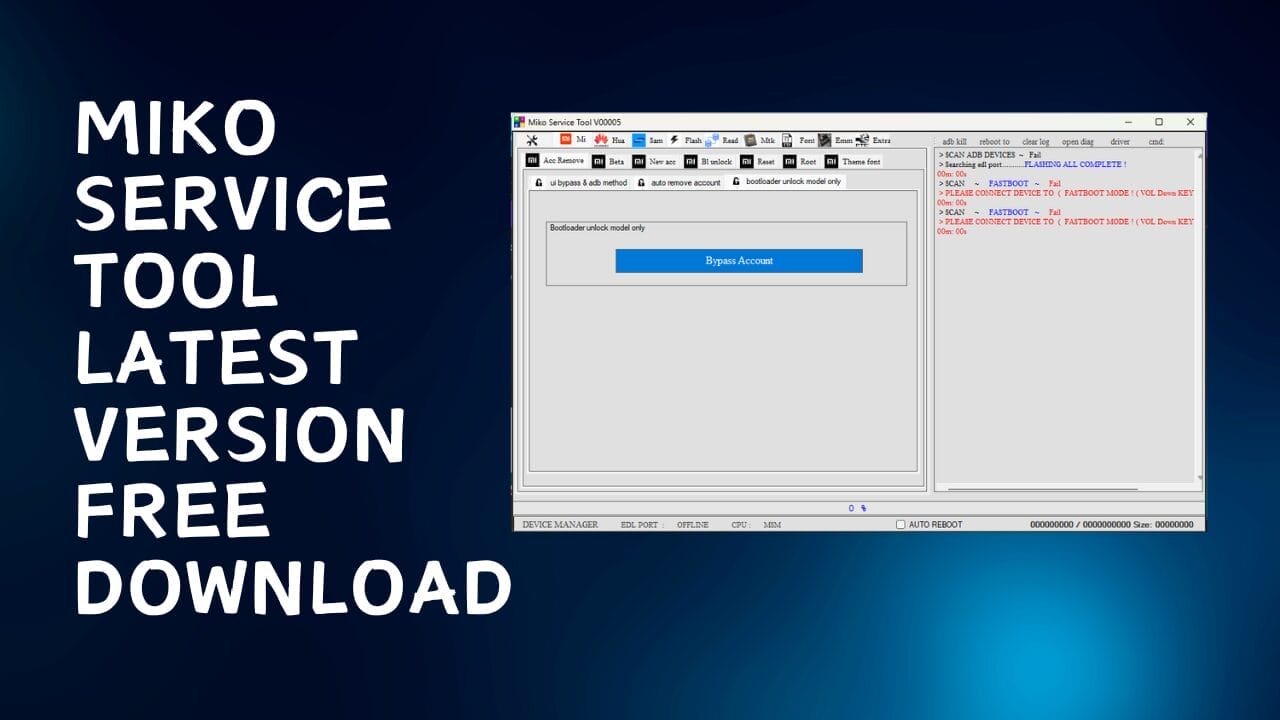 Miko service tool v5. 3 latest version free download