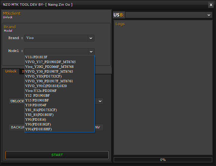 Nzo mtk tool mobile unlocking all-in-one solution 4 Vivo smartphones supported by nzo mtk tool – vivo v11i, y17, y20g, y30, y83, y90, y91c, y12, y15, y19