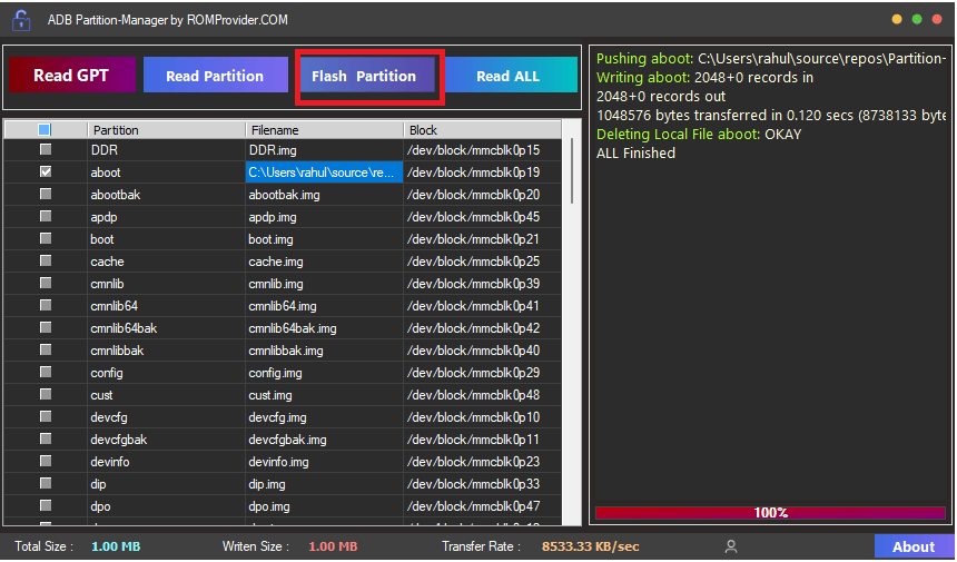 Adb partition manager tool download Adb partition manager tool download