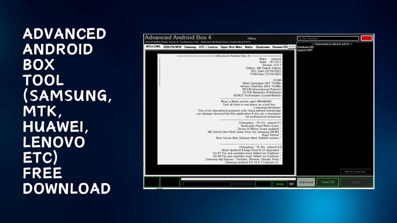 Advanced android box tool (samsung, mtk, huawei, lenovo etc) free download