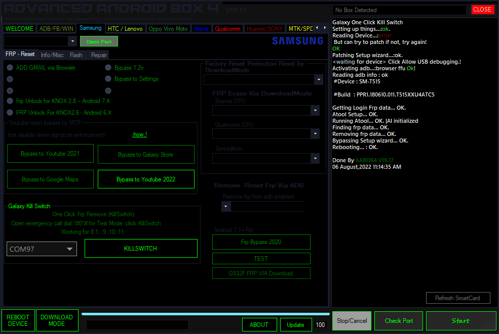 Android advanced box tool (samsung mtk spd huawei sony lenovo etc) Android advanced box tool (samsung mtk spd huawei sony lenovo etc)