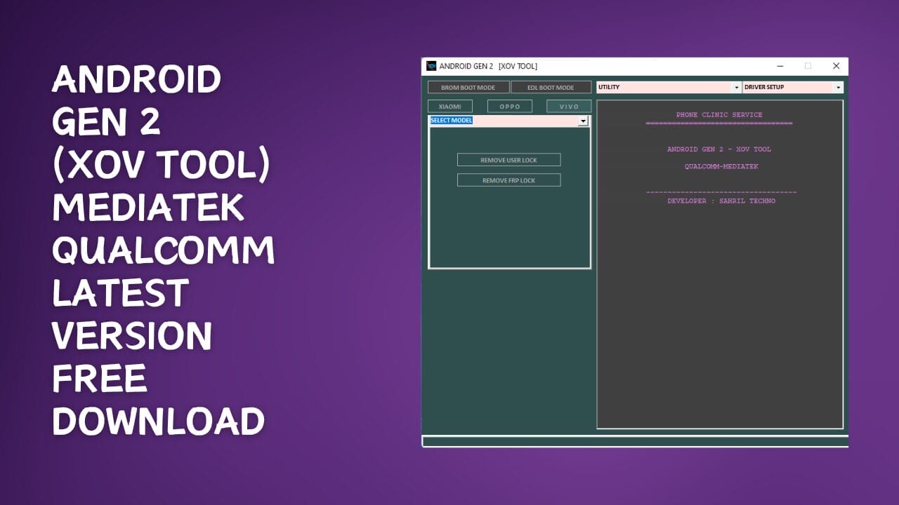 Android gen 2 xov tool latest version free download