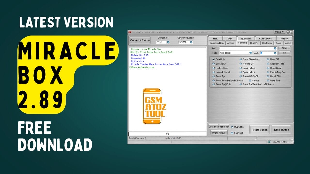 Miracle box 2. 89 Miracle box 2. 89