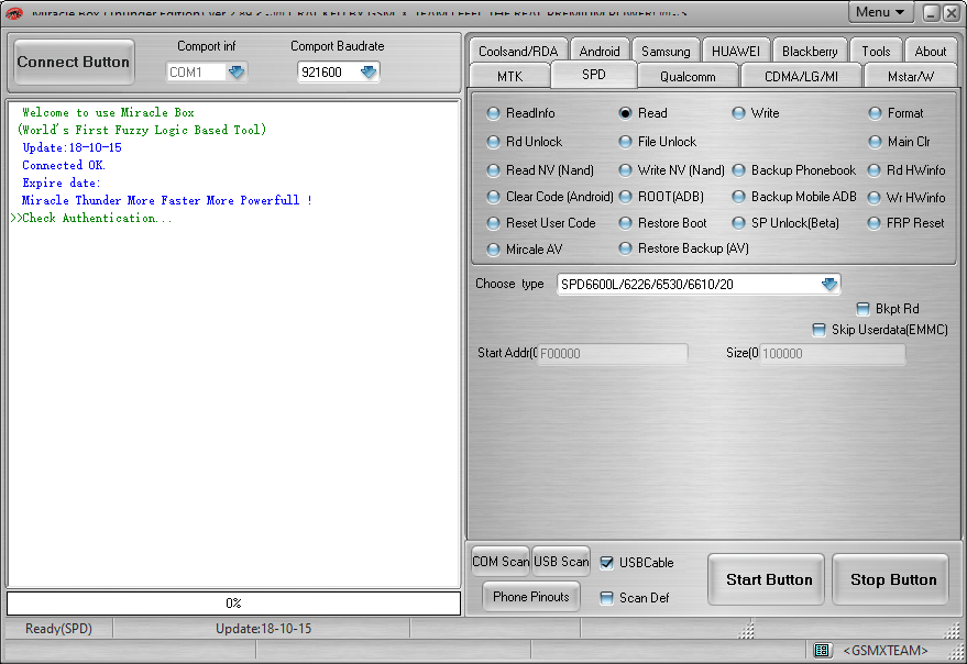 Miracle box crack 2. 82 start button not working Miracle box crack 2. 82 start button not working