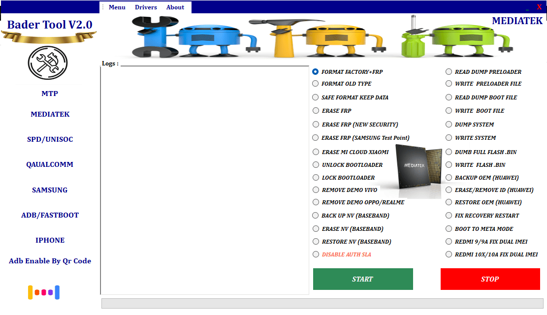 Bader tool v2. 0