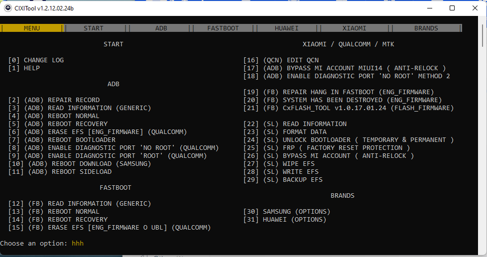 Cixitool android suite tool