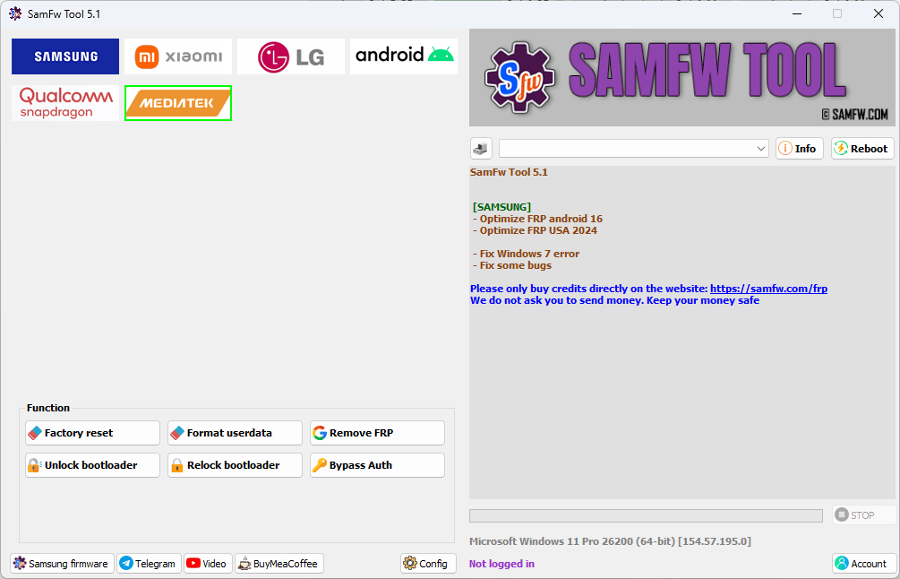 Samfw tools 5. 3 samsung xiaomi lg android unlock tool download 8 Samfw tools interface showing samsung xiaomi lg and android frp removal and unlock features