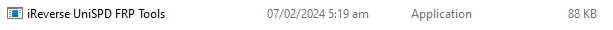 Ireverse unispd frp tool