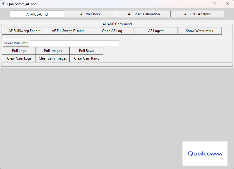 Cam qualcomm af tool