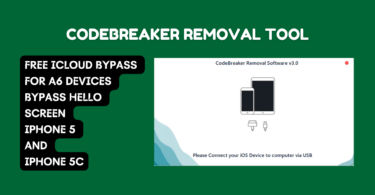 Codebreaker removal tool v3. 0 bypass iphone 5 -5c latest version