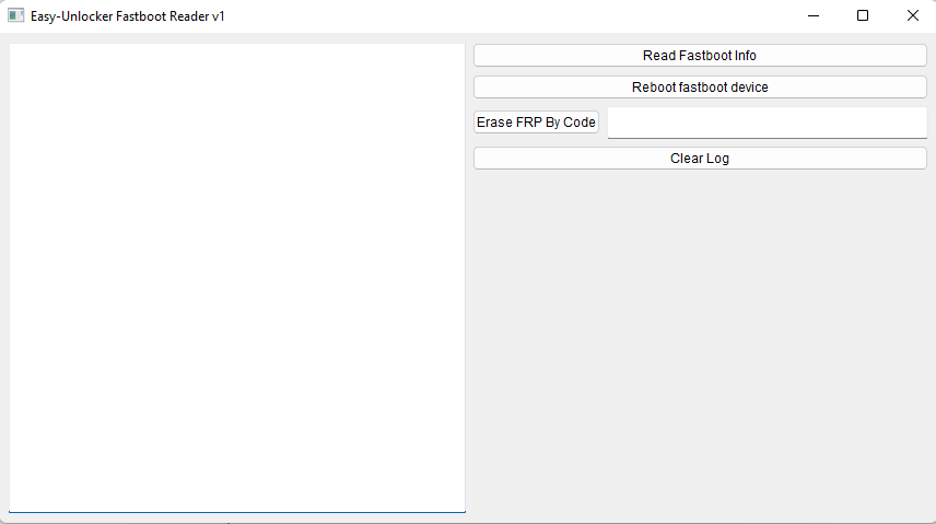 Easy unlocker fastboot reader v1 Easy unlocker fastboot reader v1
