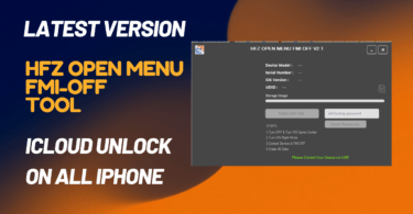 Hfz open menu fmi-off tool latest version free download