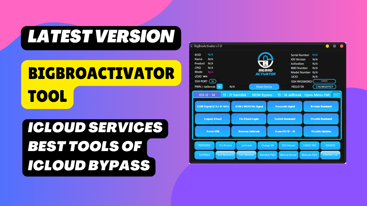 Bigbroactivator tool v7. 0 free download bypass tool with ios 12-17 Bigbroactivator tool v7. 0 free download bypass tool with ios 12-17