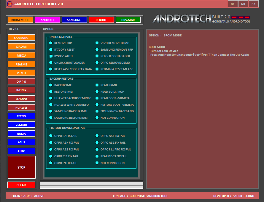 Androtech pro built Androtech pro built