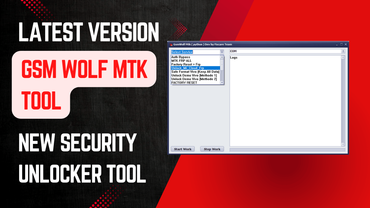 Gsmwolf mtk dev by fixcare team new security tool Gsmwolf mtk dev by fixcare team new security tool