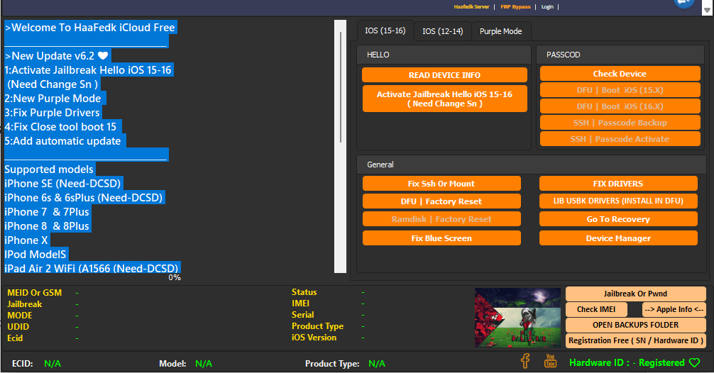 Haafedk icloud free tool Haafedk icloud free tool