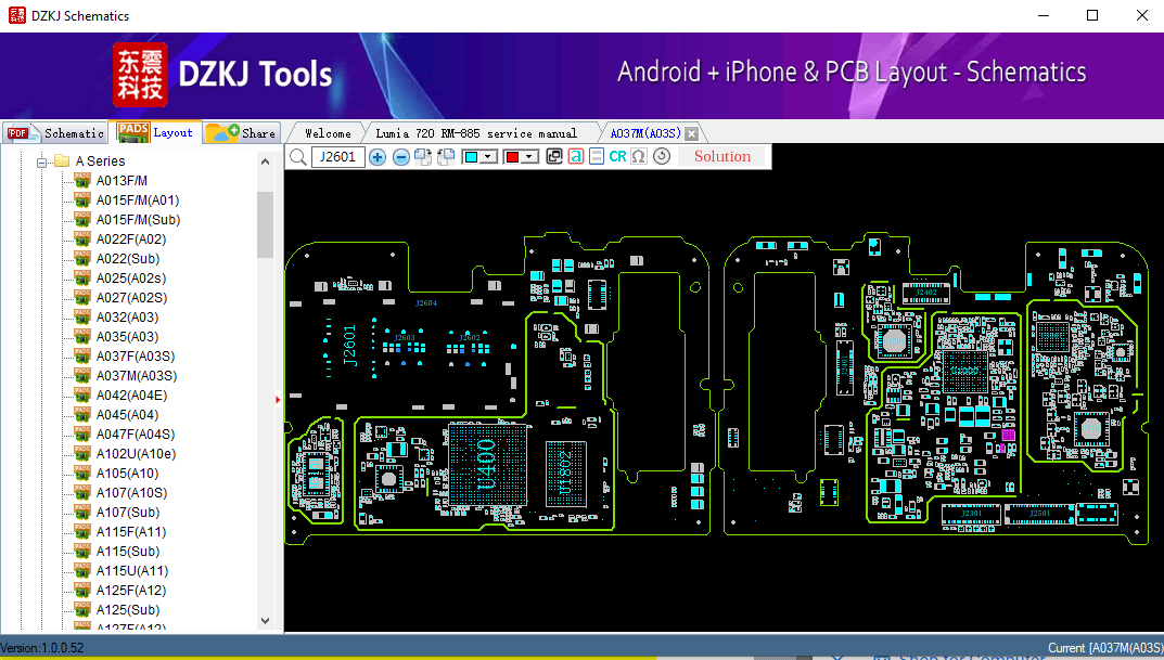 Dzkj schematics tool