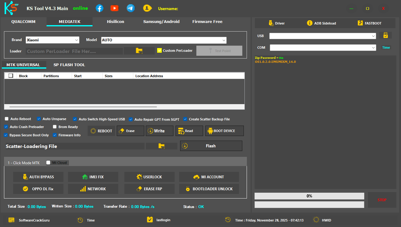 Ks tool v4. 3 unlocking and flashing tool for smart phones 3 Ks tool new unlock tool for smartphone flashing and frp bypass