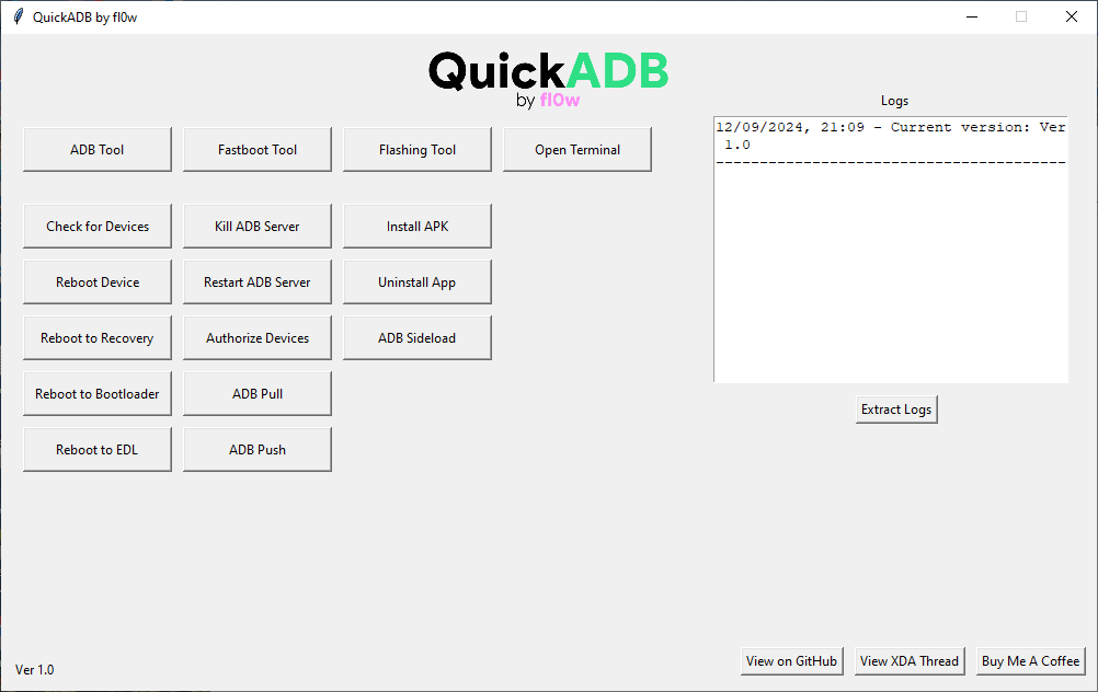 Quickadb tool Quickadb tool