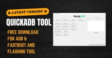 Quickadb tool latest adb & fastboot abd flashing tool free version