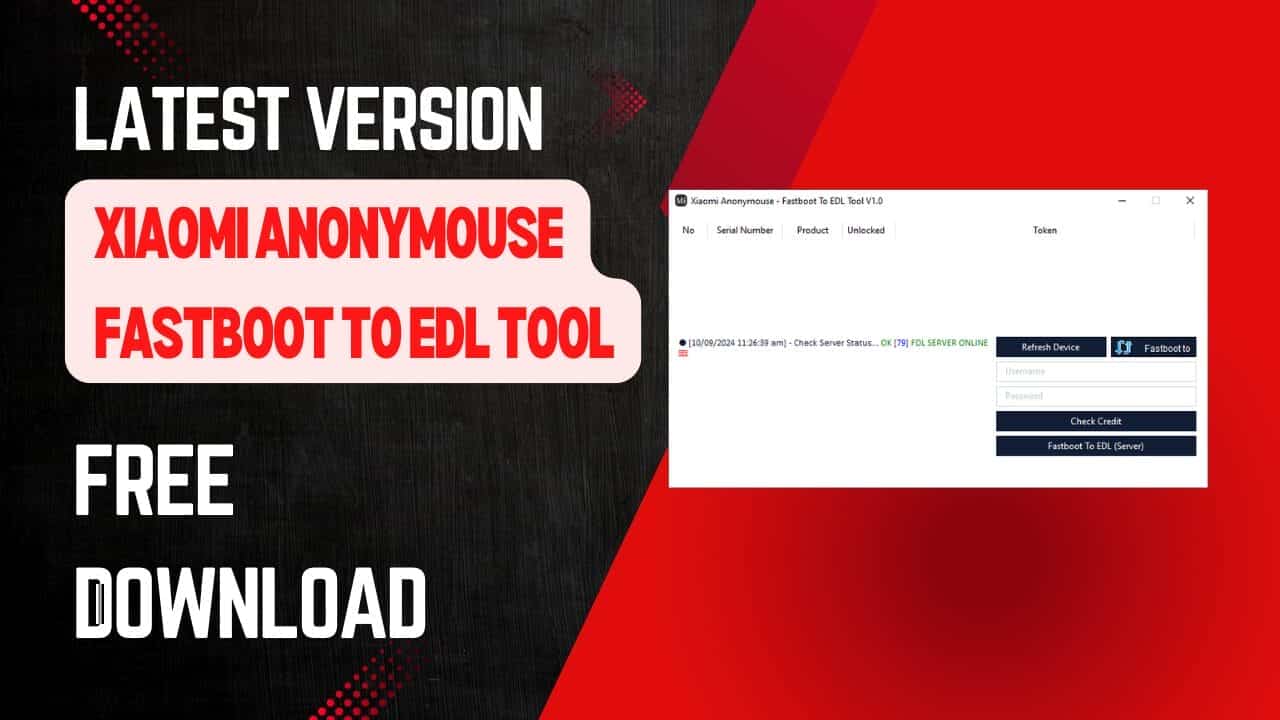 Xiaomi anonymouse fastboot to edl tool