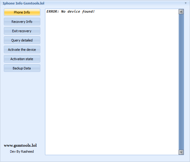 Iphone info tool Iphone info tool