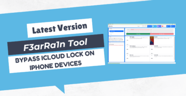 F3arra1n tool v5. 5. 0 icloud bypass latest version